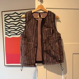 The North Face Brown Fleece Vest